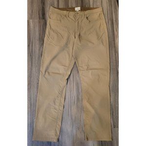 Weatherproof Vintage Men's Stretch Pants Khaki, 34"x32"